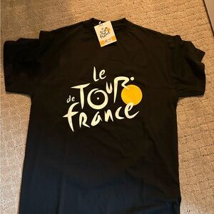 Le Tour de France Graphic Tee black and yellow legit